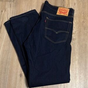 Levi's Men's Dark Indigo Straight Jeans